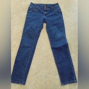 D. Jeans Skinny Ankle Jeans Women's Size 6 Blue Dark Wash 5-Pocket